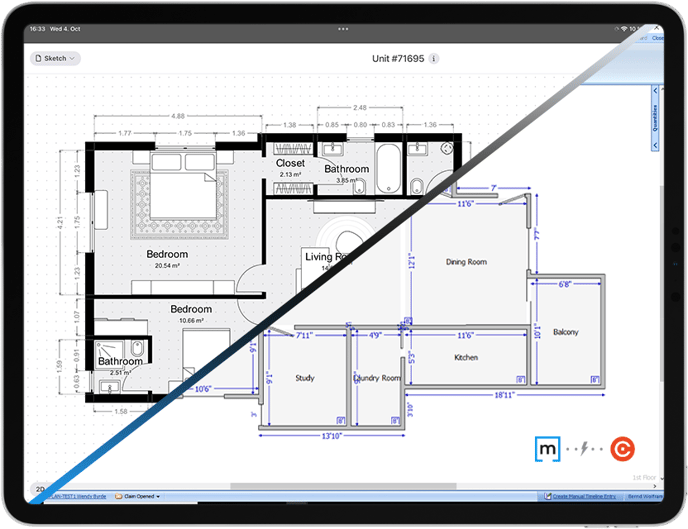corelogic integration ipad floor plans
