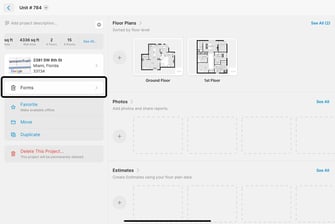 new forms access